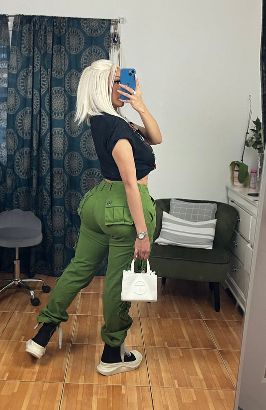 Green Cargo Pants