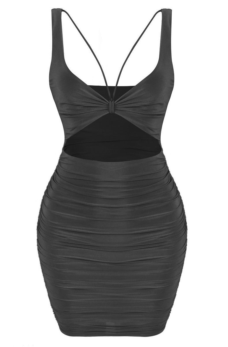 Mirame-Black Dress