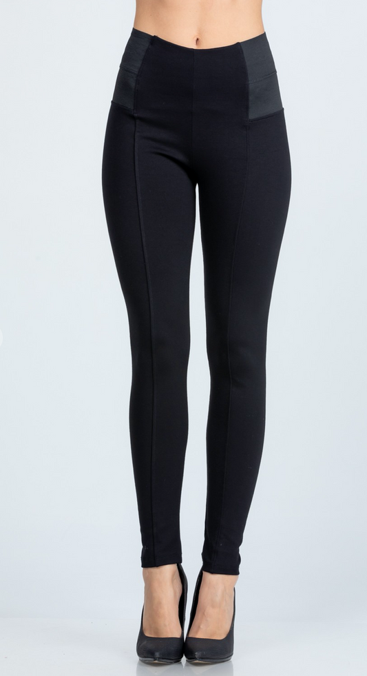 High Waist Pants-Curve
