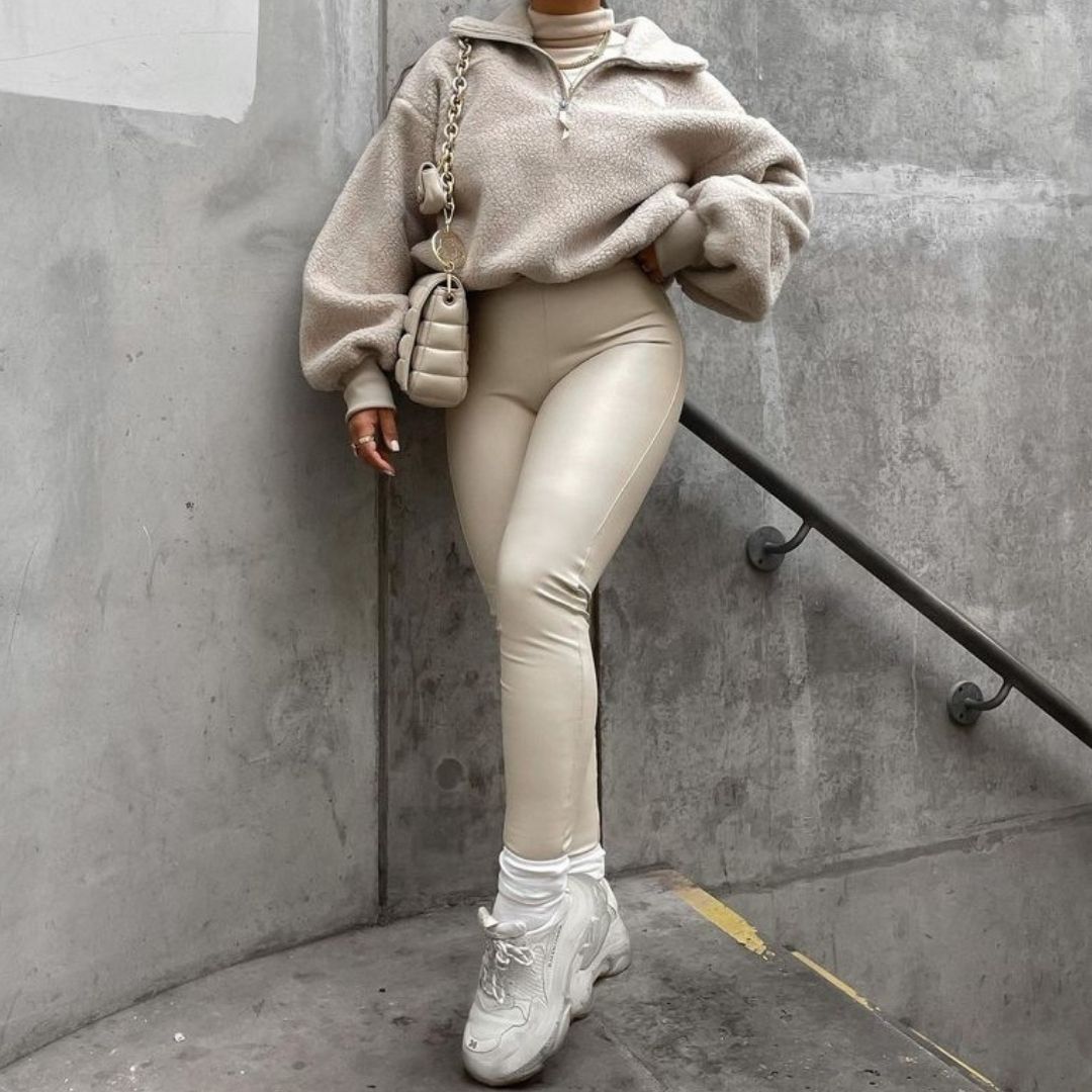 Roxy Leggings-Sand
