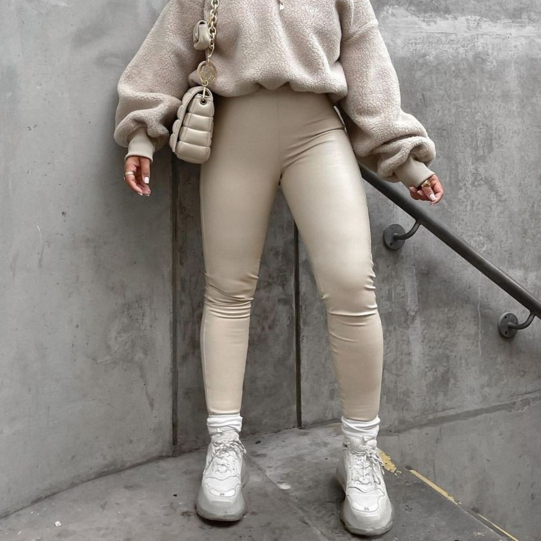 Roxy Leggings-Sand