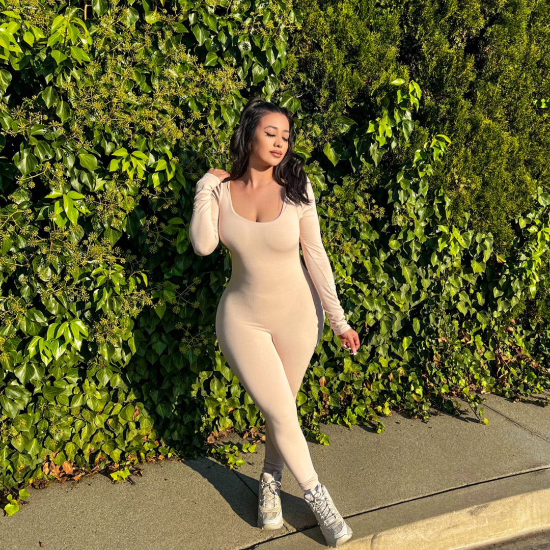 Marilyn Jumpsuit Cream